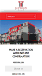 Mobile Screenshot of koptownhotelsegamat.com