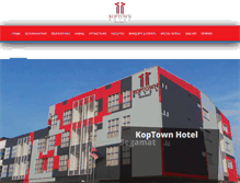 Tablet Screenshot of koptownhotelsegamat.com